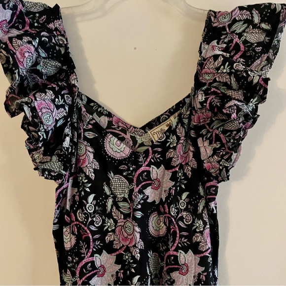 Mille Resort & Travel Klara Floral Dress in Tropical Night - Picture 4 of 7